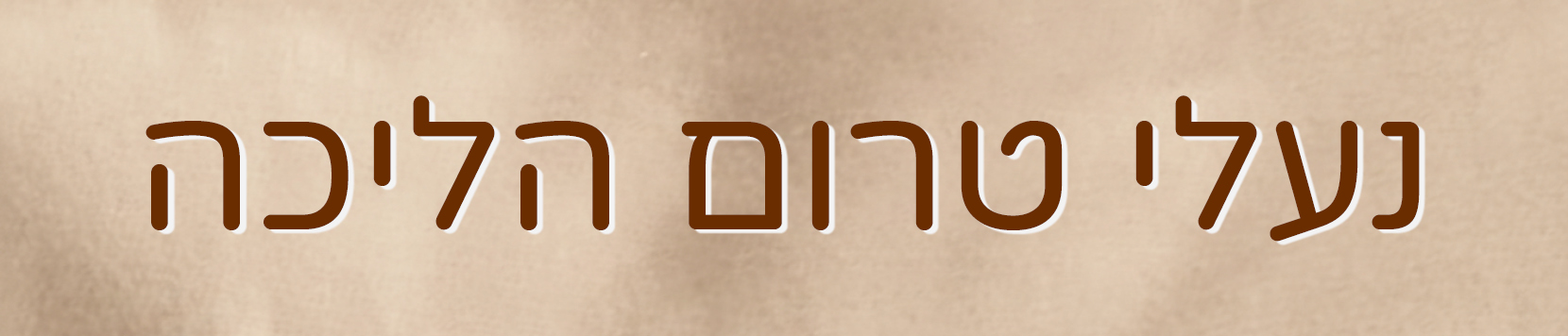 נעליים לתינוקות