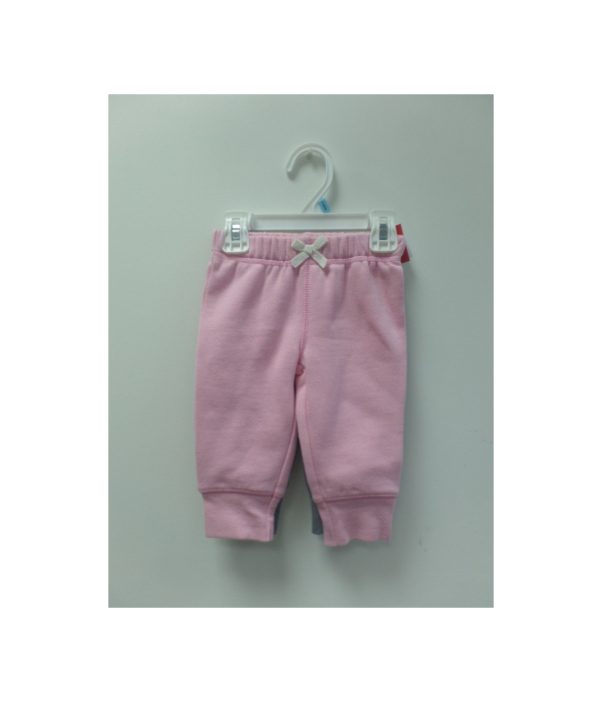 זוג מכנסי פוטר בנות ורוד בהיר main product photo