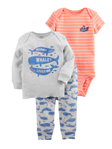 סט 3 חלקים לוויתנים