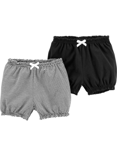 זוג מכנסיים קצרים שחור