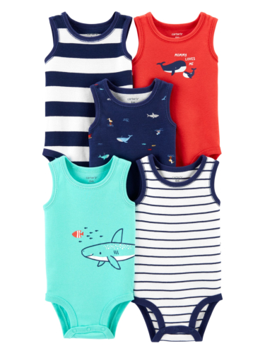 חמישיית בגדי גוף גופייה דולפין