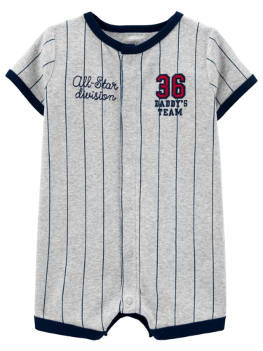 אוברול קצר פסים ספורט