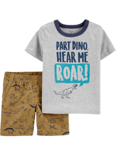 חליפת 2 חלקים דינוזאורים