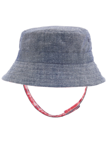 כובע דו צדדי משובץ שמברה