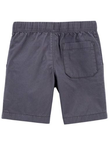 מכנס אריג כיסים אפור