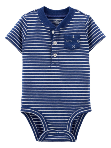 בגד גוף פסים כיס