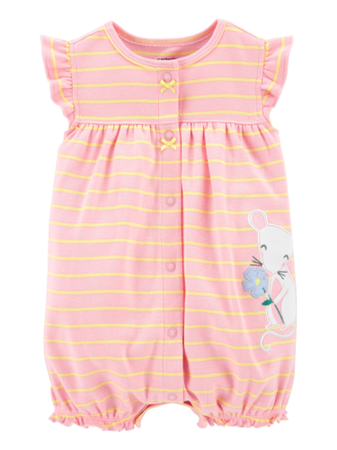 אוברול קצר פסים עכברונת