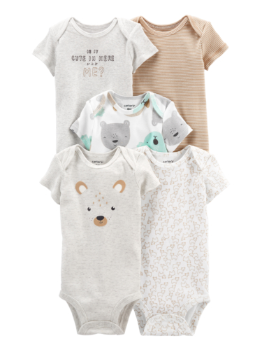 חמישיית בגדי גוף דובון