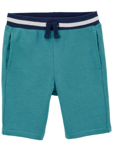 מכנס פרנץ טרי ירוק חגורת פס