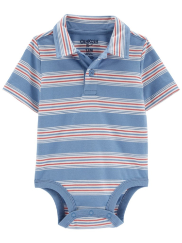 בגד גוף פולו פסים