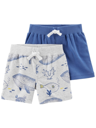 זוג מכנסיים קצרים דגים