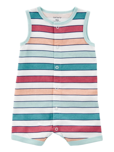 אוברול גופייה פסים