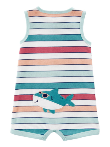 אוברול גופייה פסים