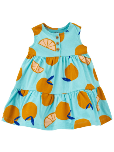 שמלת קומות תפוזים