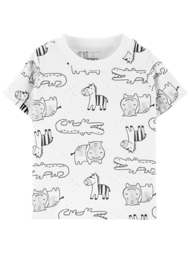 סט אוברול וחולצת חיות