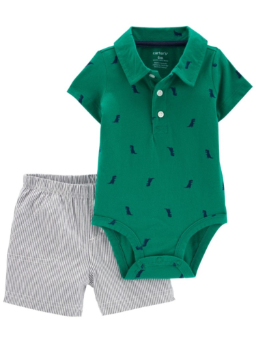 חליפת 2 חלקים דינוזאורים