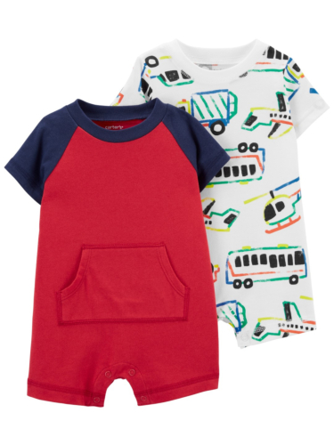 זוג אוברולים קצר תחבורה