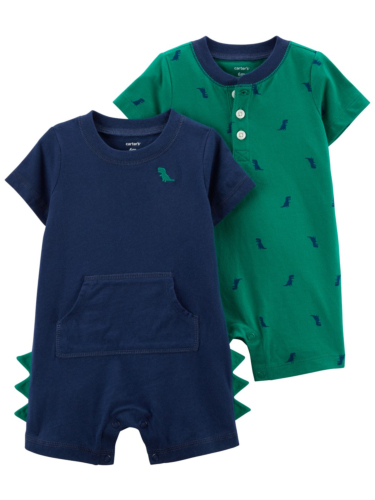 זוג אוברולים דינוזאורים