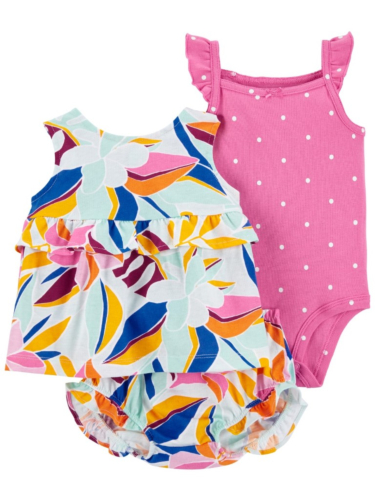 מארז 3 חלקים פרחוני