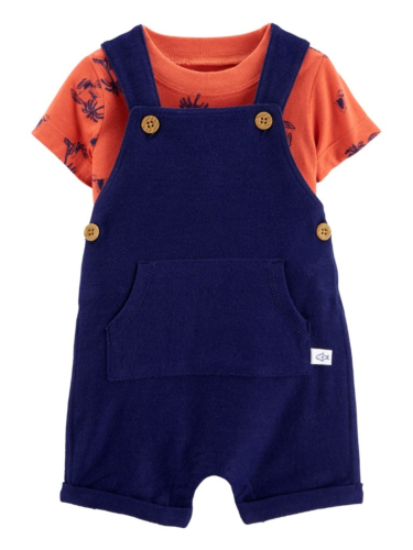 מארז אוברול נייבי וחולצה