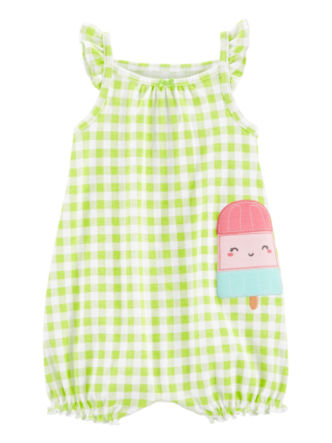 אוברול קצר גופייה פפיטה גלידה