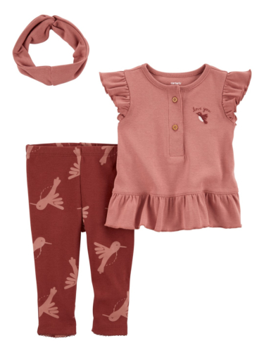 מארז חולצה מכנס וסרט ראש יונק דבש