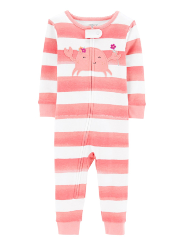 אוברול ללא רגלית פסים סרטן ים