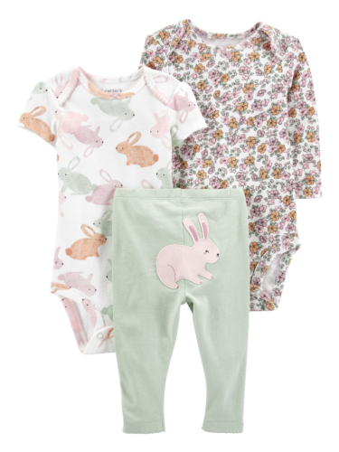 זוג בגדי גוף ומכנס ארנבת