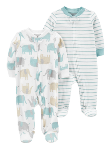 זוג אוברולים פסים פילים