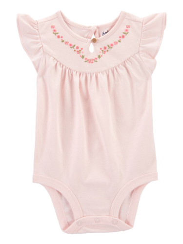 בגד גוף חגיגי ורוד בהיר