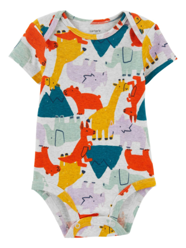 בגד גוף מודפס חיות