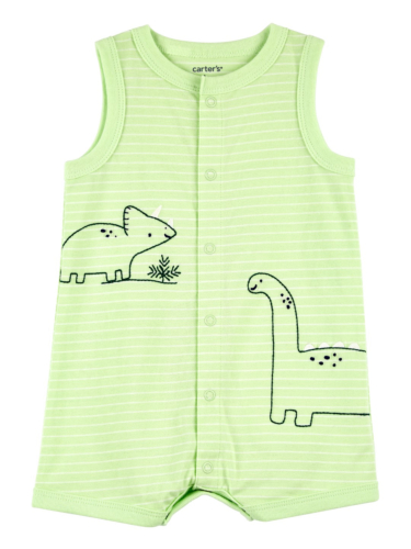 אוברול גופייה דינוזאורים