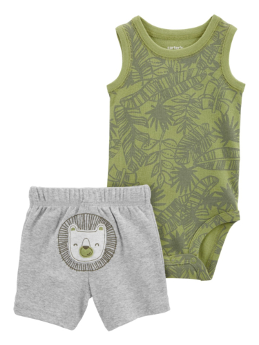 חליפת שני חלקים עלי דקל