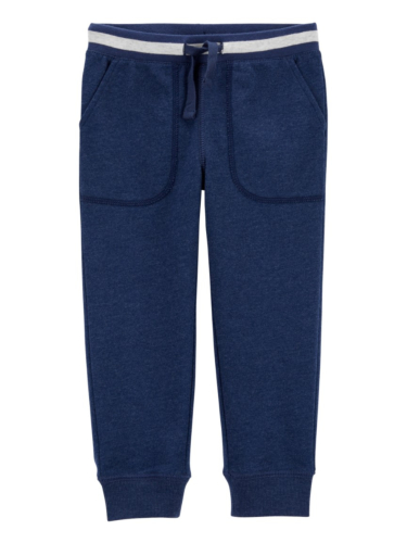 מכנס כחול פס בחגורה