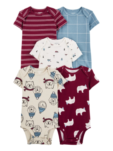 חמישיית בגדי גוף דובונים