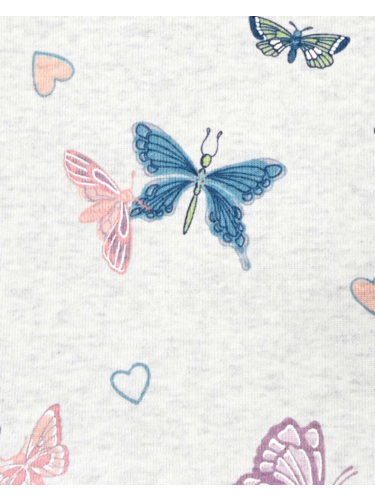 זוג בגדי גוף ומכנס פרפרים