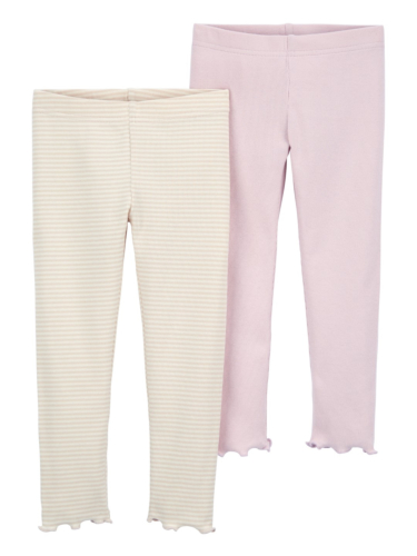 זוג טייצים ארוך פסים חלק