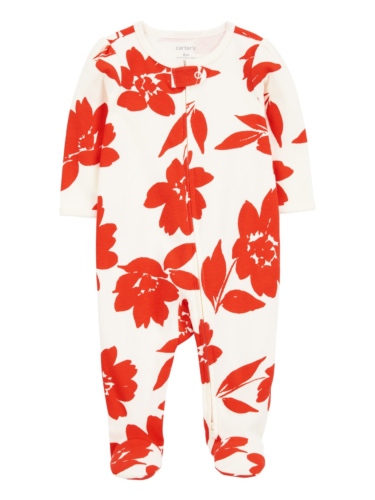 אוברול ארוך פרחים גדולים