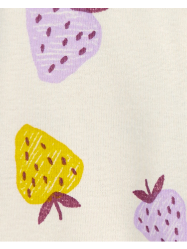 זוג אוברולים תותים / פסים