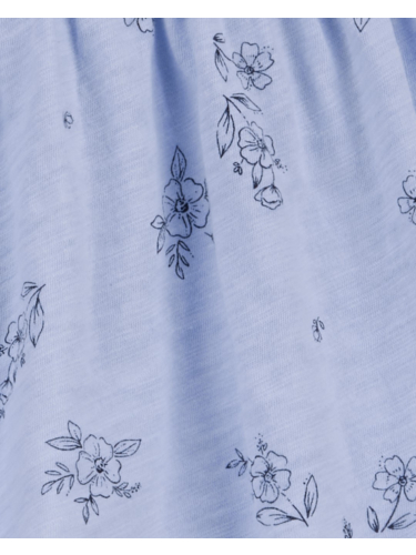 מארז 3 חלקים סגול פרחים קטנים