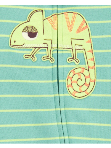 אוברול ארוך פסים זיקית