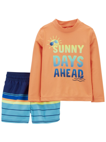 בגד ים 2 חלקים שרוול ארוך שמש