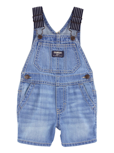 אוברול ג'ינס קצר רצועות