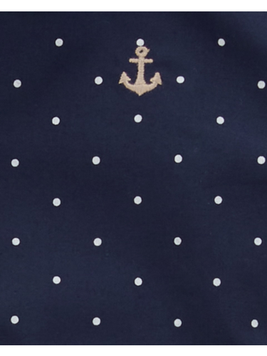 חליפת 2 חלקים אריג נקודות