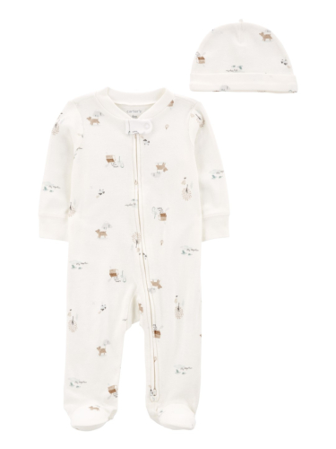 סט אוברול וכובע LOVE MY HOME