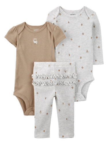 זוג בגדי גוף ומכנס ינשופים