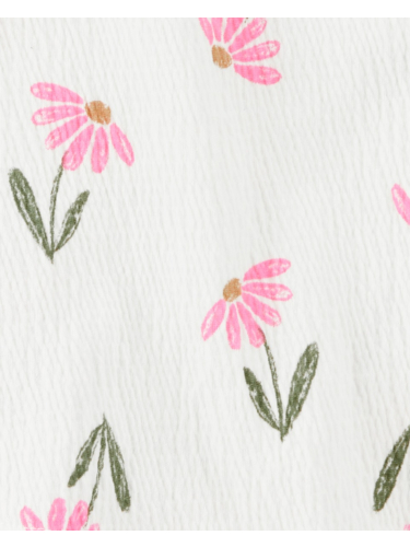 חליפת 2 חלקים פרחים