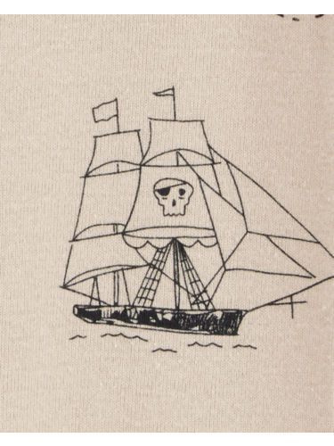 אוברול ארוך ללא רגלית פיראטים