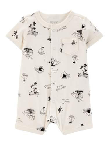 אוברול קצר פסים סרטן