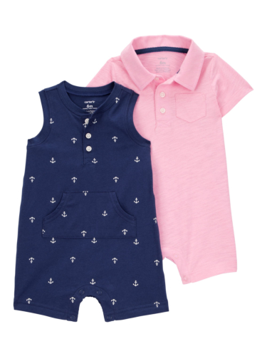 זוג אוברולים קצרים עוגנים סלאב